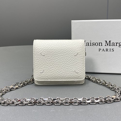 메종 마르지엘라 스티치 월릿 온 체인백