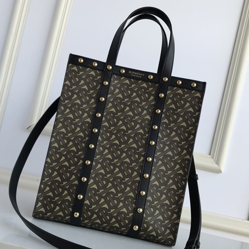 버버리 E-캔버스 포트레이트 토드백