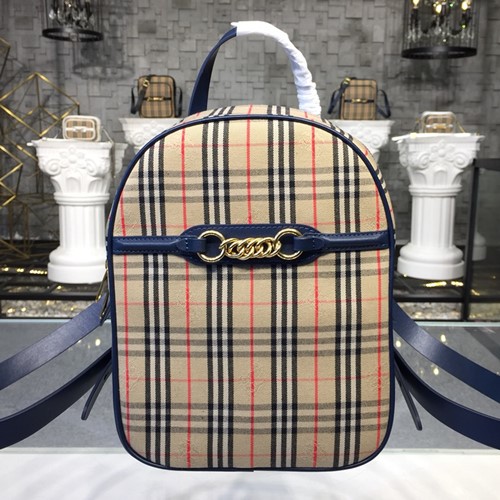버버리 빈티지 체크 백팩