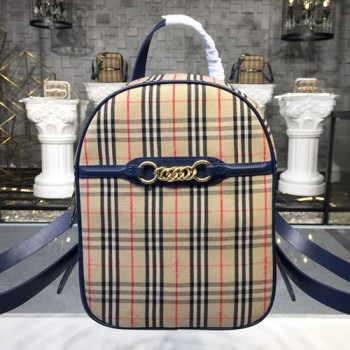 버버리 빈티지 체크 백팩