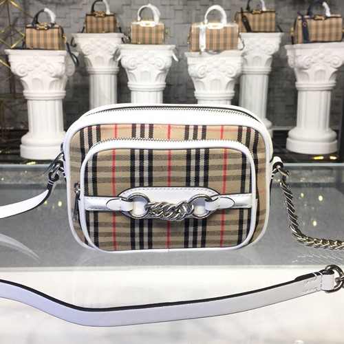 버버리 빈티지 체크 카메라백