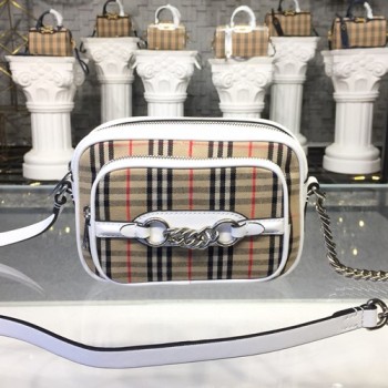 버버리 빈티지 체크 카메라백