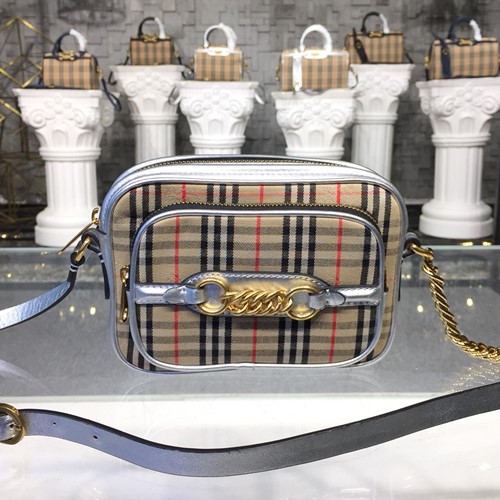 버버리 빈티지 체크 카메라백