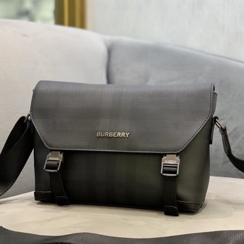 버버리 체크 래더 프린트 크로스바디백