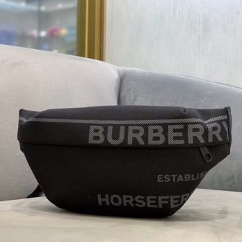 버버리 호스페리 프린트 나일론 캔버스 쏘니 범백