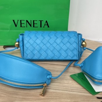 보테가 베네타 717429 파우치 스트랩 크로스백