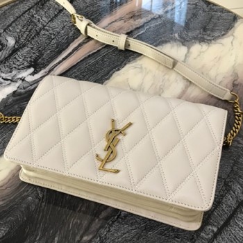 생로랑 ANGIE 앤지 다이아몬드 퀼팅 숄더백