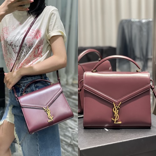 생로랑 CASSANDRA 카산드라 탑 핸들백