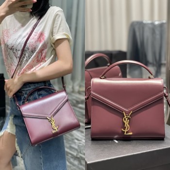 생로랑 CASSANDRA 카산드라 탑 핸들백