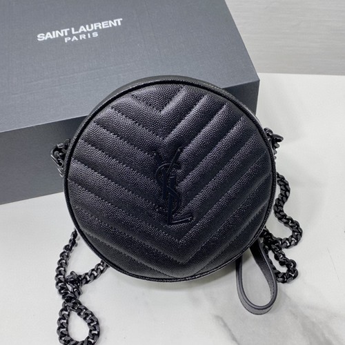 생로랑 라운드 탬버린백