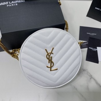 생로랑 라운드 탬버린백