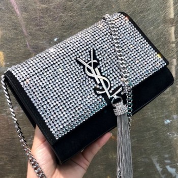 생로랑 체인 플랩백