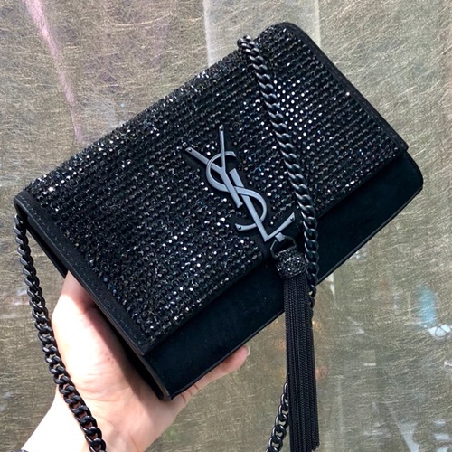 생로랑 체인 플랩백