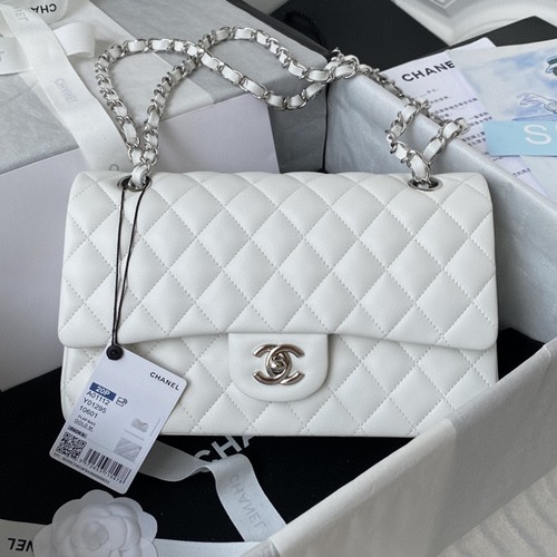 샤넬 1112 램스킨 클래식 플랩백(내장칩)