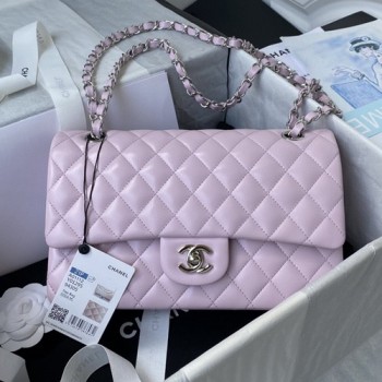 샤넬 1112 램스킨 클래식 플랩백(내장칩)