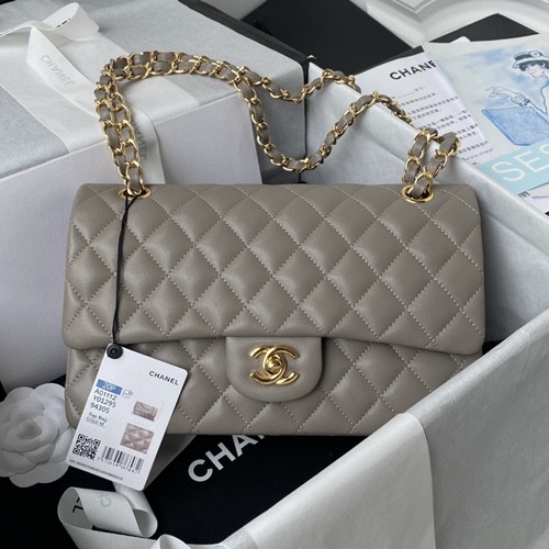 샤넬 1112 램스킨 클래식 플랩백(내장칩)