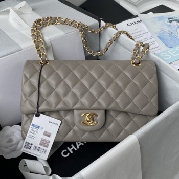 샤넬 1112 램스킨 클래식 플랩백(내장칩)