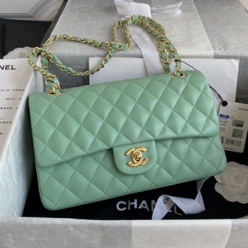 샤넬 1112 램스킨 클래식 플랩백(내장칩)