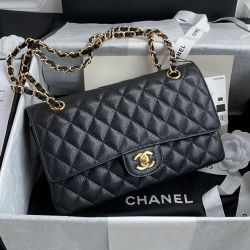 샤넬 1112 캐비어 클래식 플랩백(내장칩)