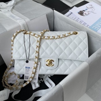 샤넬 1112 캐비어 클래식 플랩백(내장칩)