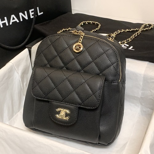 샤넬 AS0004 캐비어 미니 백팩