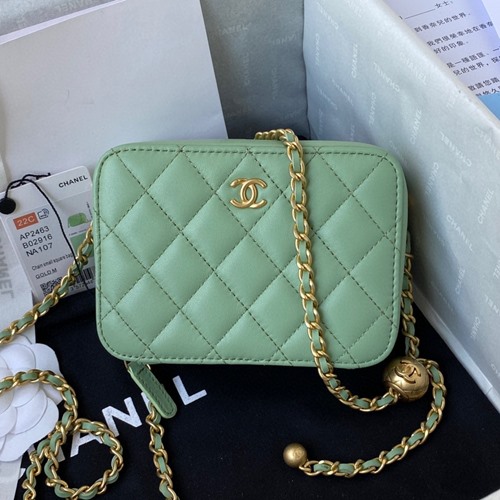 샤넬 AS2463 골드볼 미니 박스백