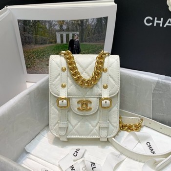 샤넬 AS2695 빈티지 골드체인 미니 플랩백