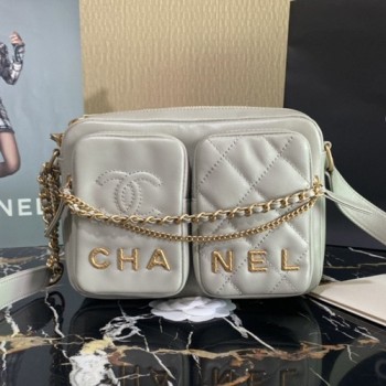 샤넬 AS2923 로고 레터링 스몰 카메라백, 체인 숄더백