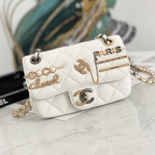 샤넬 AS2978 미니 럭키참 플랩백