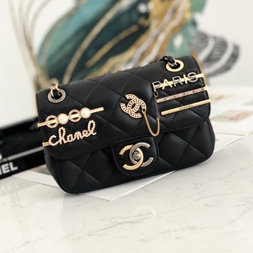 샤넬 AS2978 미니 럭키참 플랩백