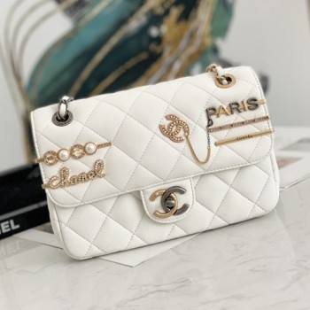 샤넬 AS2978 미니 럭키참 플랩백