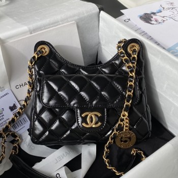 샤넬 AS3710 23C 포켓 체인 스몰 호보백