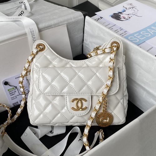 샤넬 AS3710 23C 포켓 체인 스몰 호보백