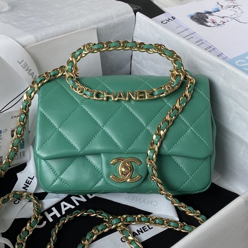 샤넬 AS3749 23C 탑핸들 플랩백