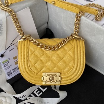 샤넬 보이 미니 메신저백