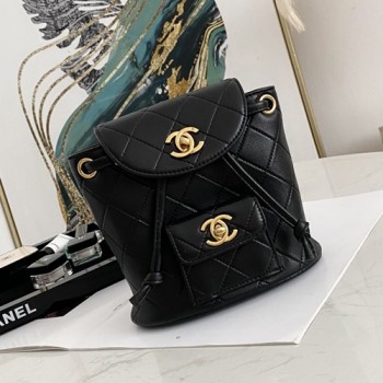 샤넬 빈티지 백팩 17cm