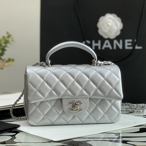 샤넬 탑핸들 플랩백