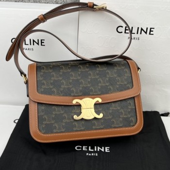 셀린느 187363 틴 트리오페 숄더백