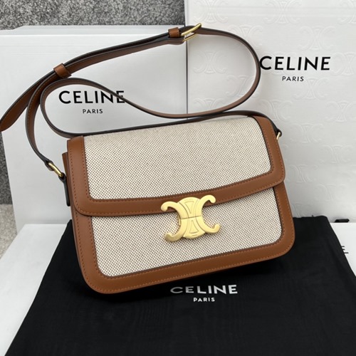 셀린느 187363 틴 트리오페 숄더백