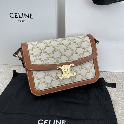 셀린느 187363 틴 트리오페 숄더백