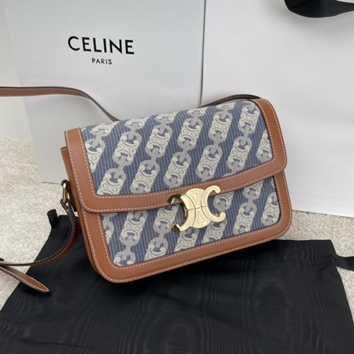 셀린느 187363 틴 트리오페 숄더백