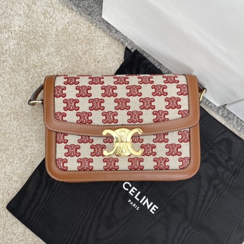 셀린느 187363 틴 트리오페 숄더백