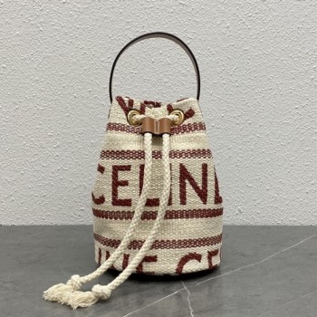 셀린느 196532 틴 드로우스트링 버킷백