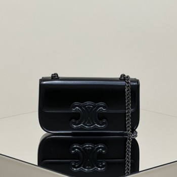 셀린느 199243 트리오페 퀴로 체인 숄더백