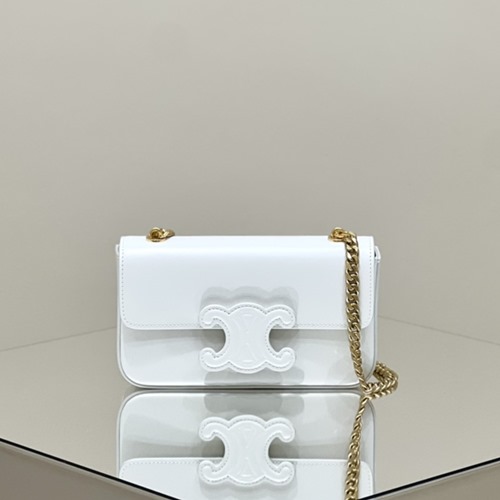 셀린느 199243 트리오페 퀴로 체인 숄더백