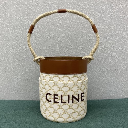 셀린느 LONA TRIOMPHE 트리오페 버킷백