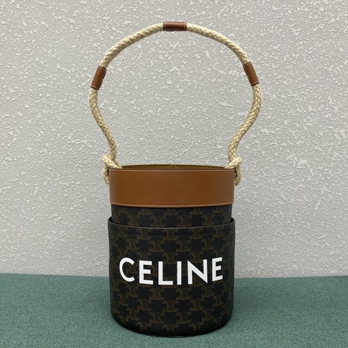 셀린느 LONA TRIOMPHE 트리오페 버킷백