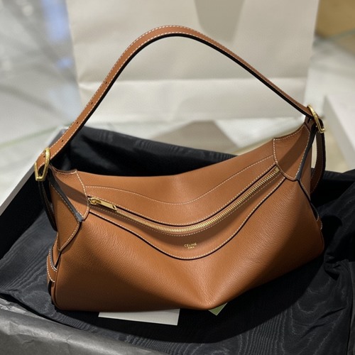 셀린느 ROMY 카프스킨 미디움 숄더백