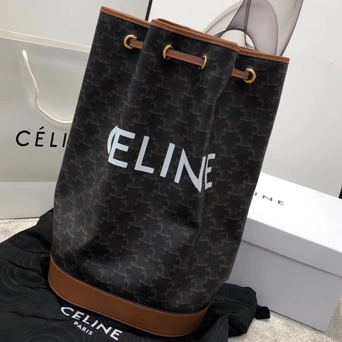 셀린느 TRIOMPHE  트리오페 버킷백 24cm