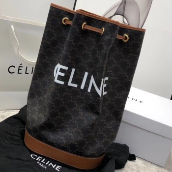 셀린느 TRIOMPHE  트리오페 버킷백 24cm